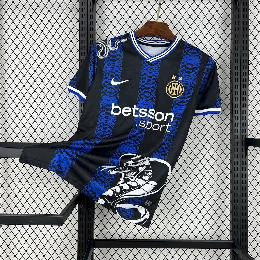 Inter Milan 2024/25 White Mamba Special Edition Jersey, foto 1