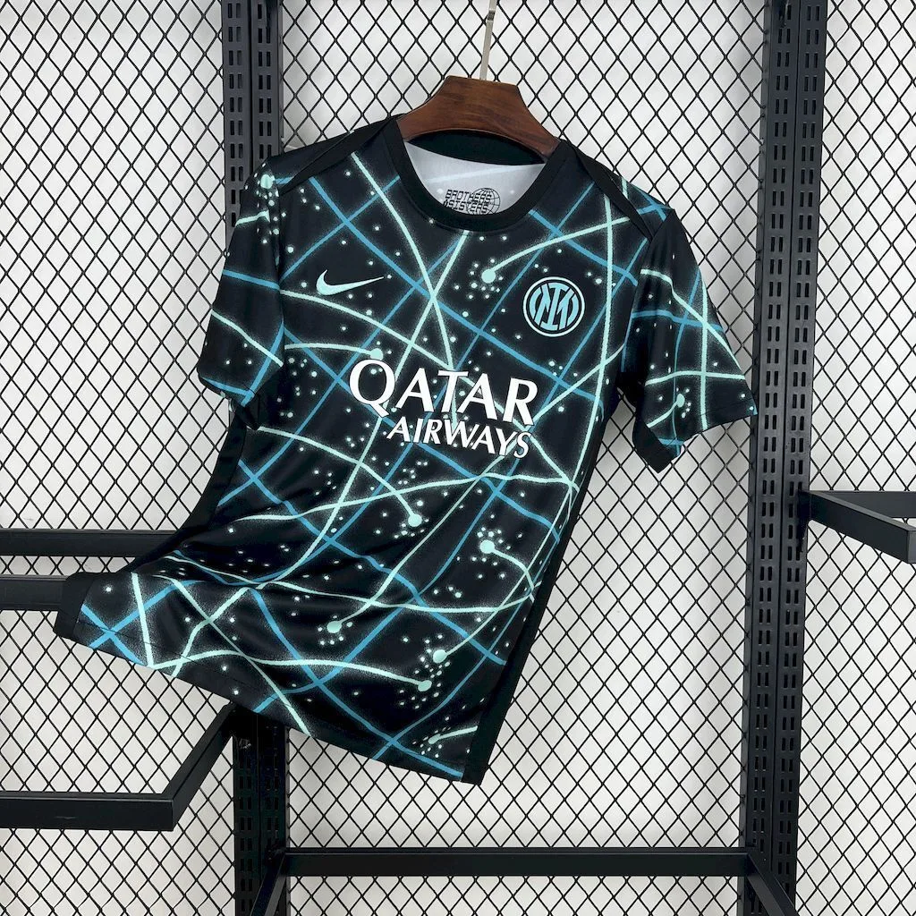 Inter Milan 2025/26 Pre-match training uniform Jersey, foto 1