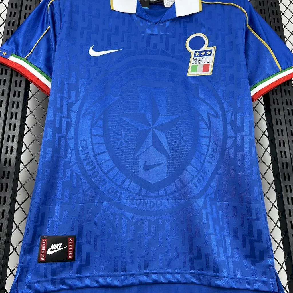 Italy 1995 Home Retro Jersey, foto 4