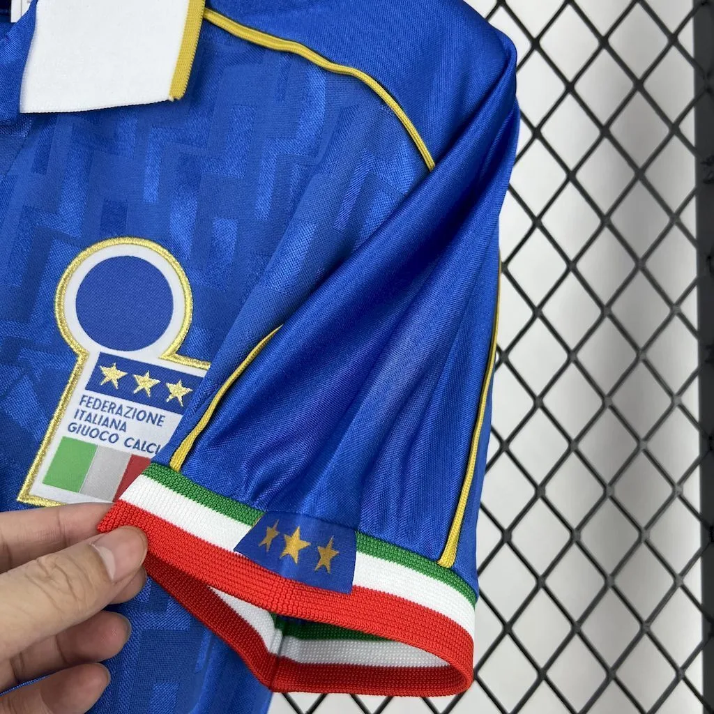 Italy 1995 Home Retro Jersey, foto 6