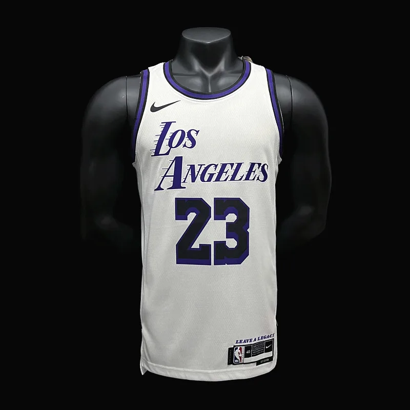JAMES#23 22/23 Los Angeles Lakers City Version, foto 1