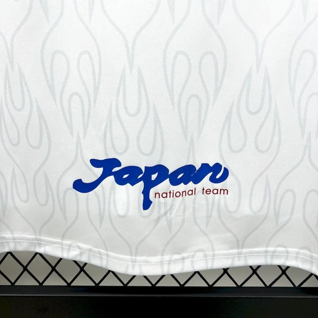 Japan 1998 Away Long Sleeves Retro Jersey, foto 2