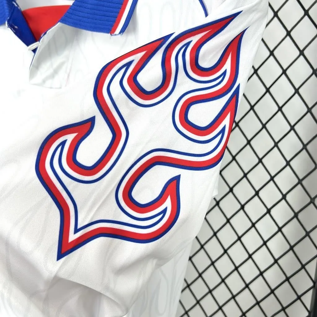 Japan 1998 Away Long Sleeves Retro Jersey, foto 4