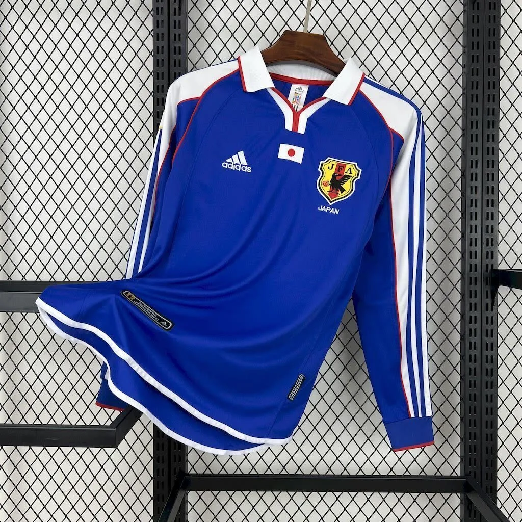 Japan 2000 Home Long Sleeves Retro Jersey, foto 1