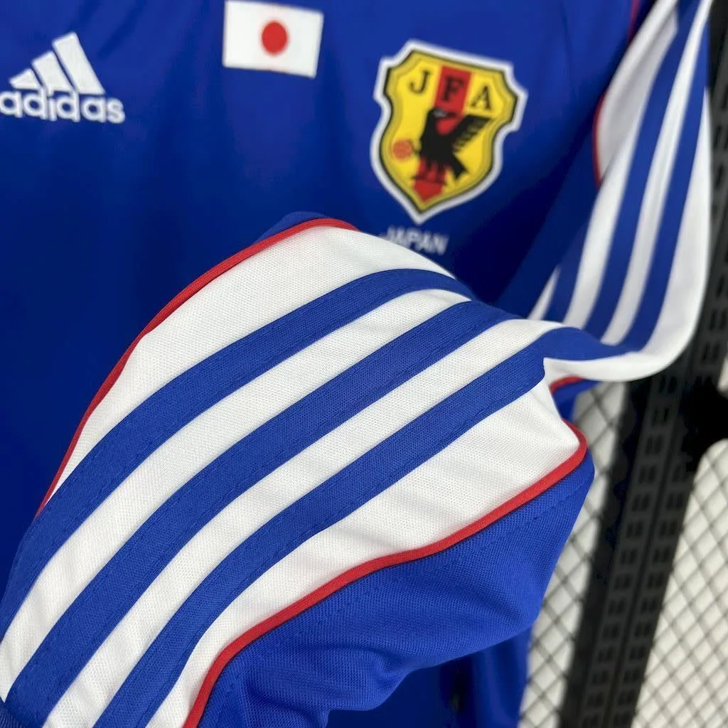 Japan 2000 Home Long Sleeves Retro Jersey, foto 4