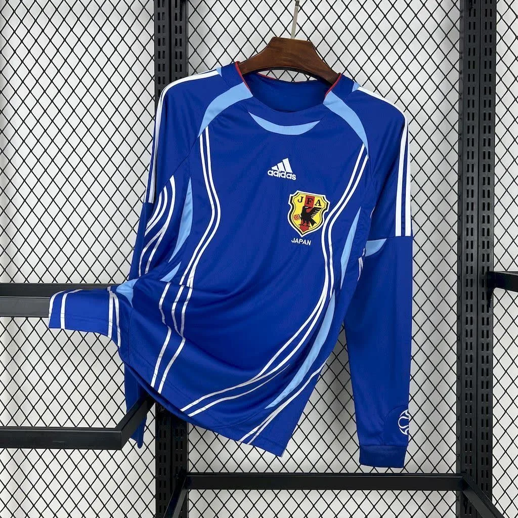 Japan 2006 Home Long Sleeves Retro Jersey, foto 1