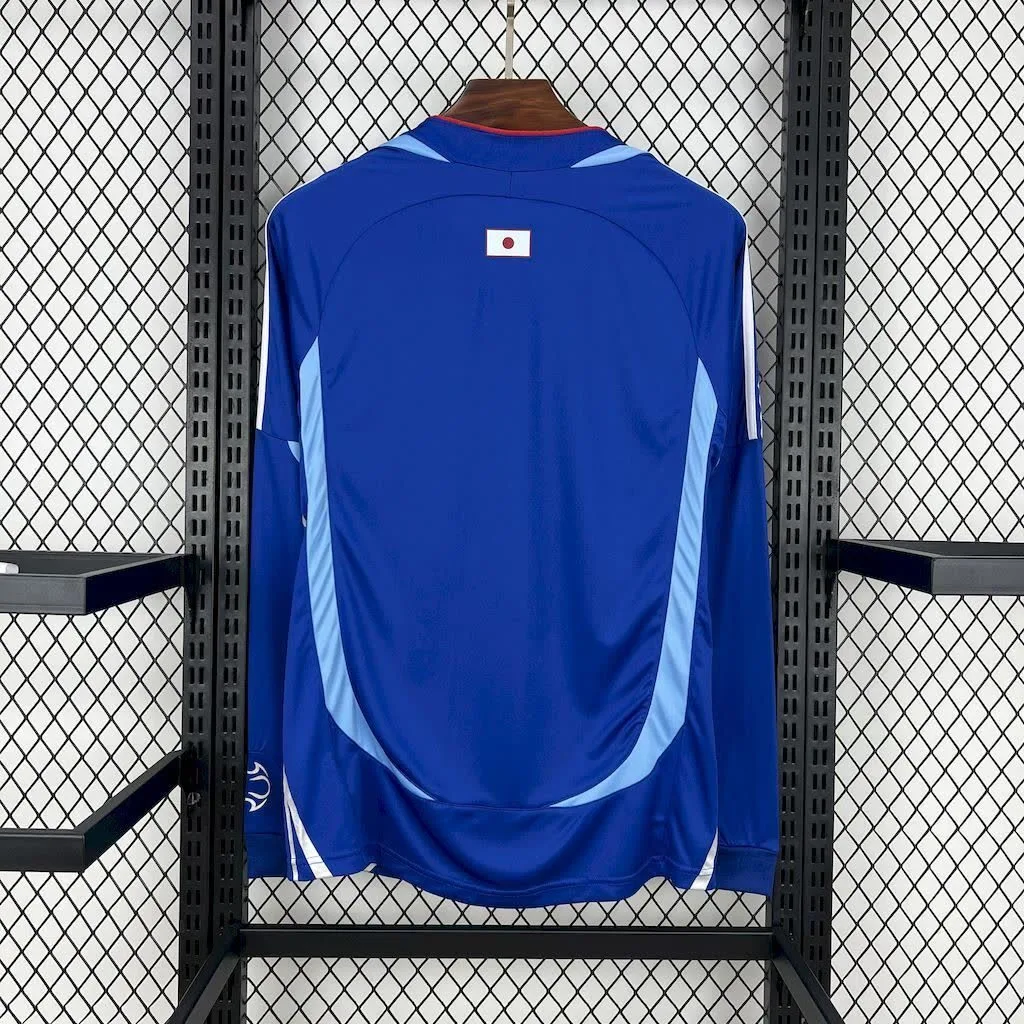 Japan 2006 Home Long Sleeves Retro Jersey, foto 3