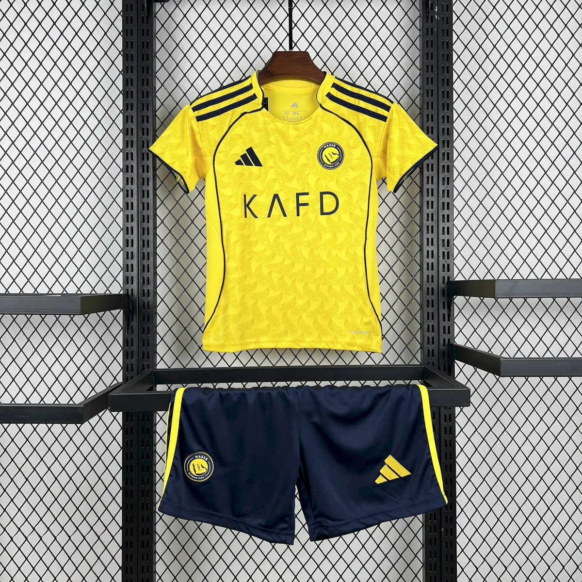 Kids Al-Nassr FC 2025/26 Home Kit, foto 1