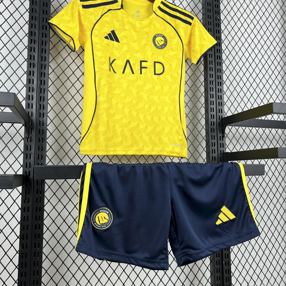 Kids Al-Nassr FC 2025/26 Home Kit, foto 3