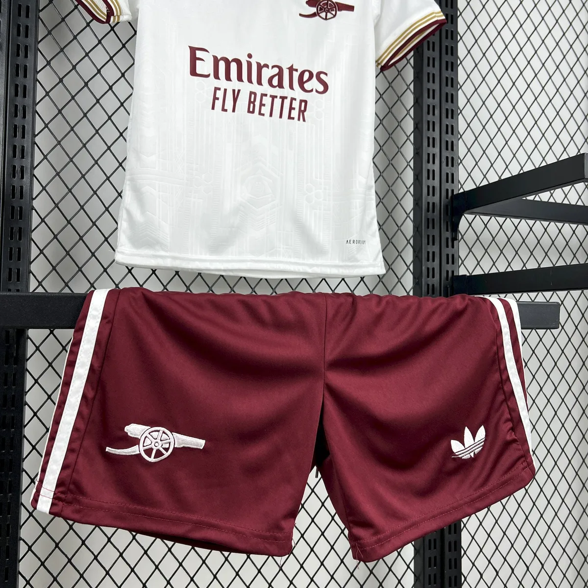 Kids Arsenal 2025/26 Third Kit, foto 3