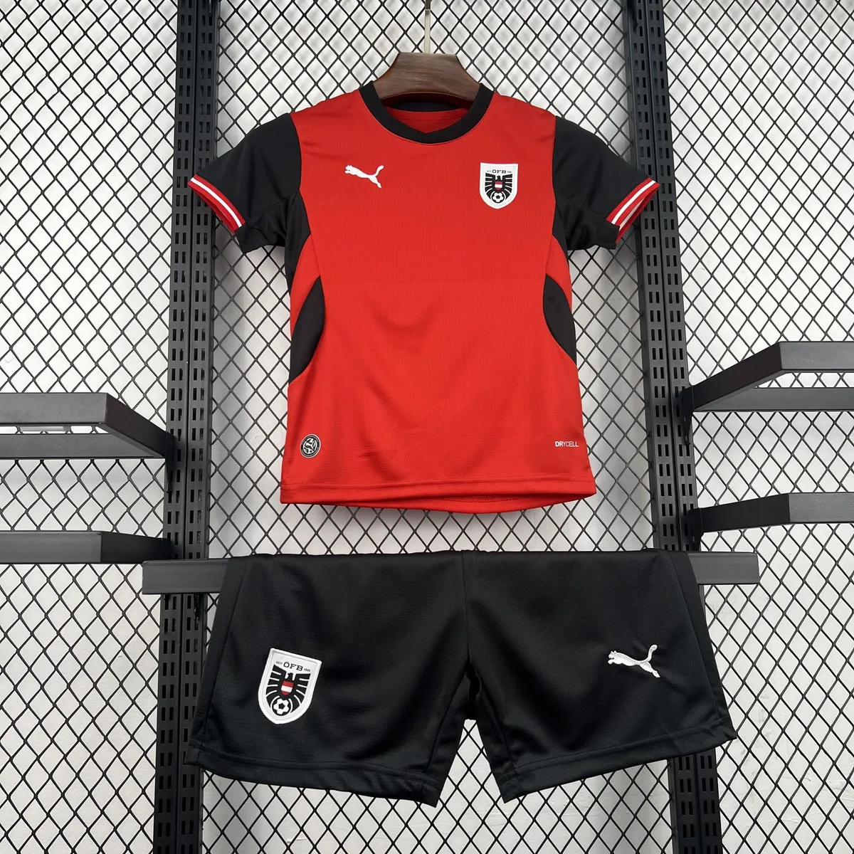 Kids Austria 2026 World Cup Home Kit, foto 3