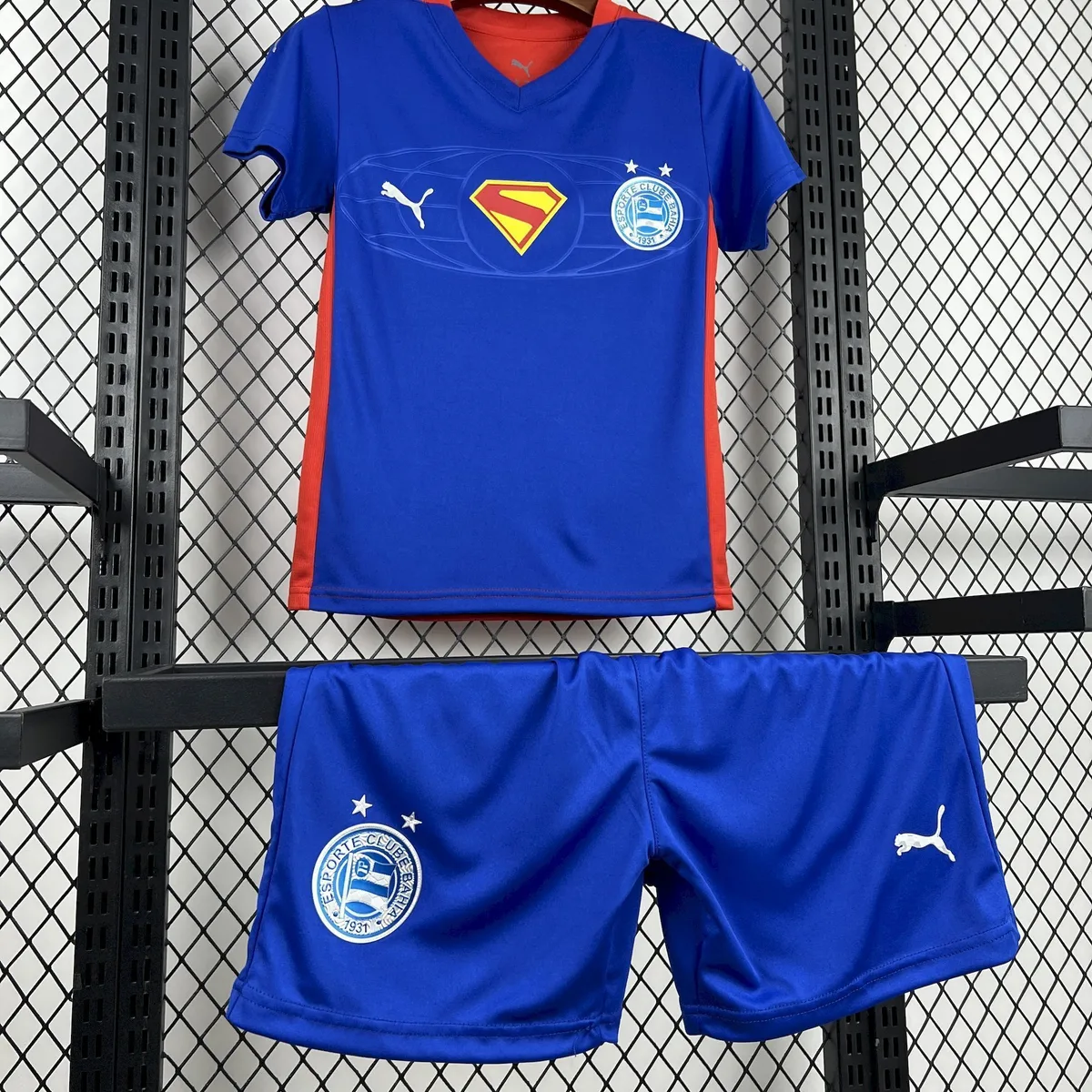 Kids Bahia 2025/26 Superman Collaboration Kit, foto 3