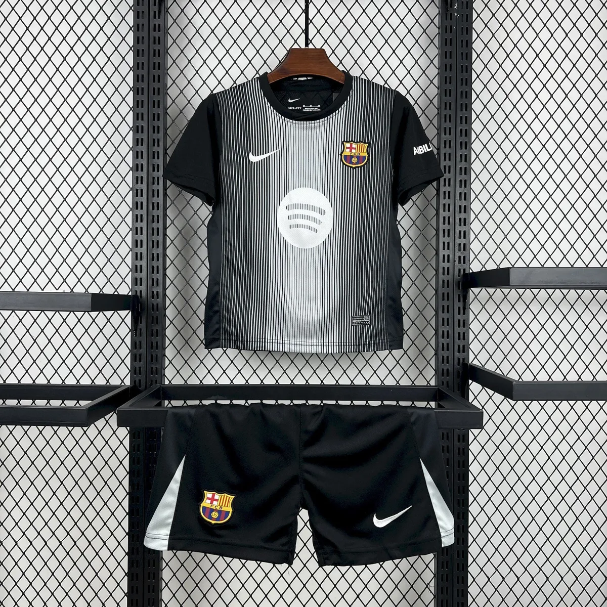 Kids Barcelona 2025/26 Goalkeeper Kit, foto 1