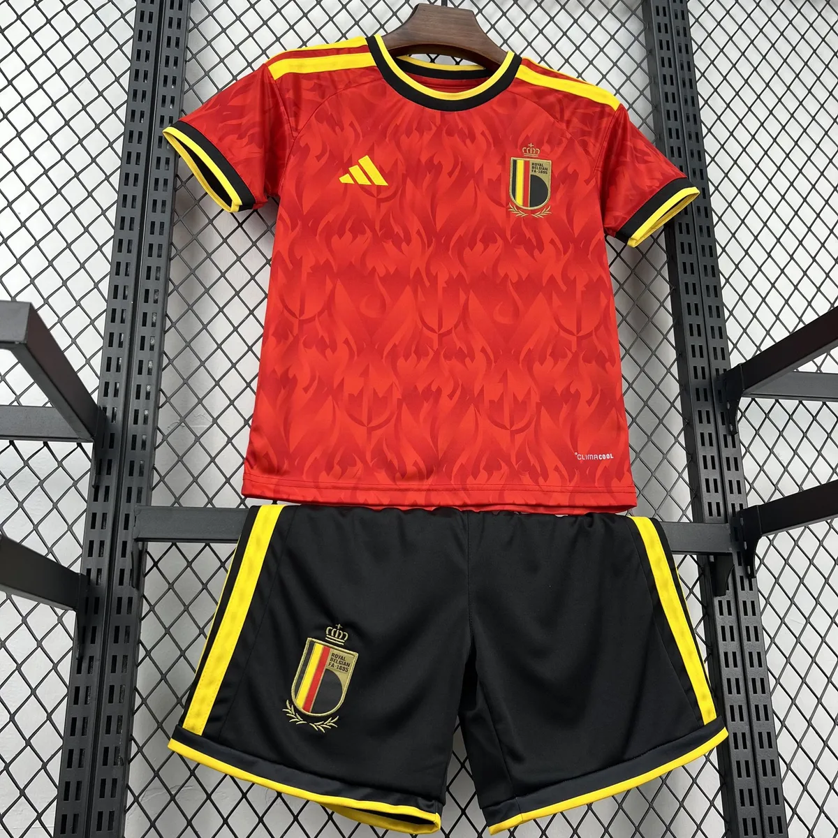 Kids Belgium 2026 World Cup Home Kit, foto 4