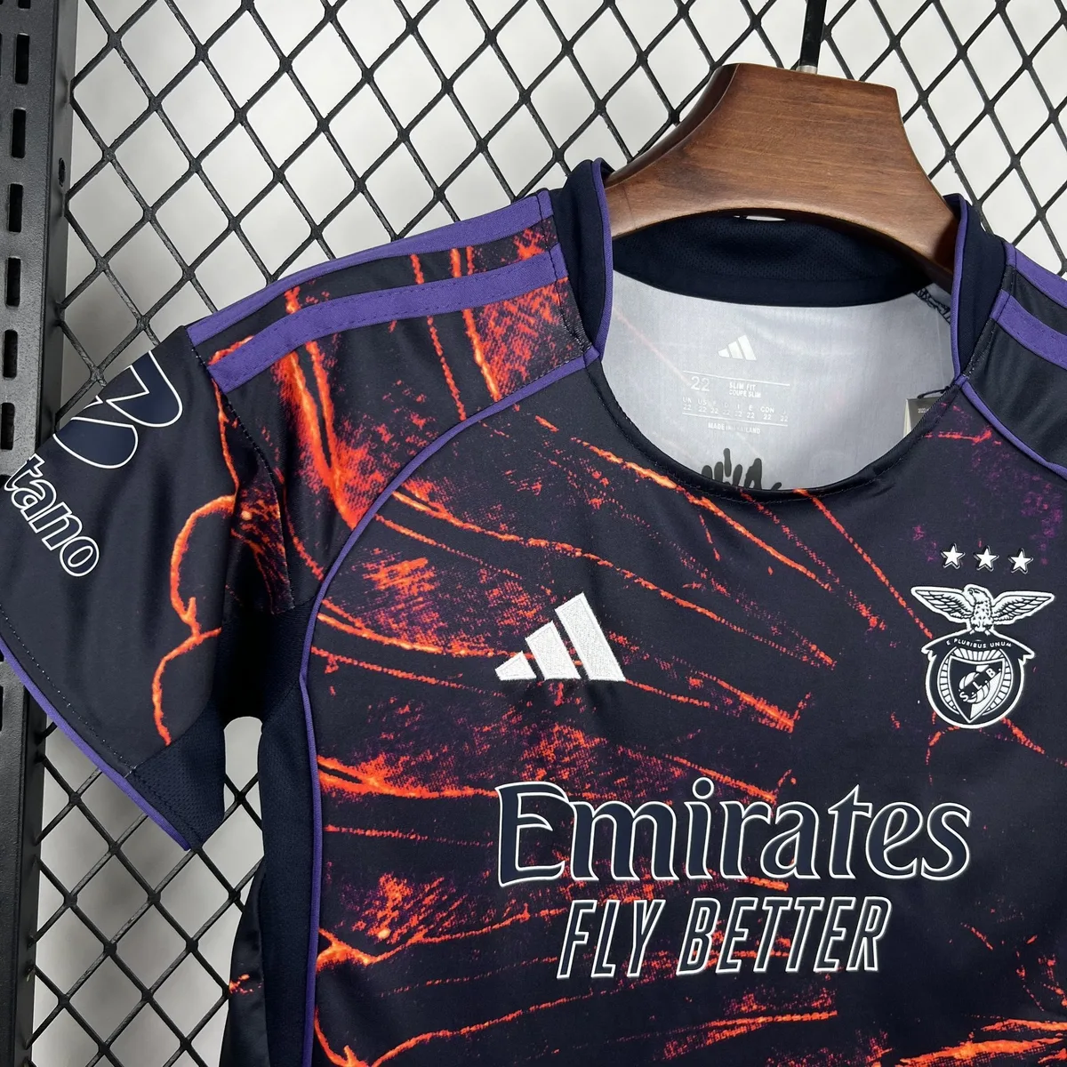 Kids Benfica 2025/26 Fourth Kit, foto 2