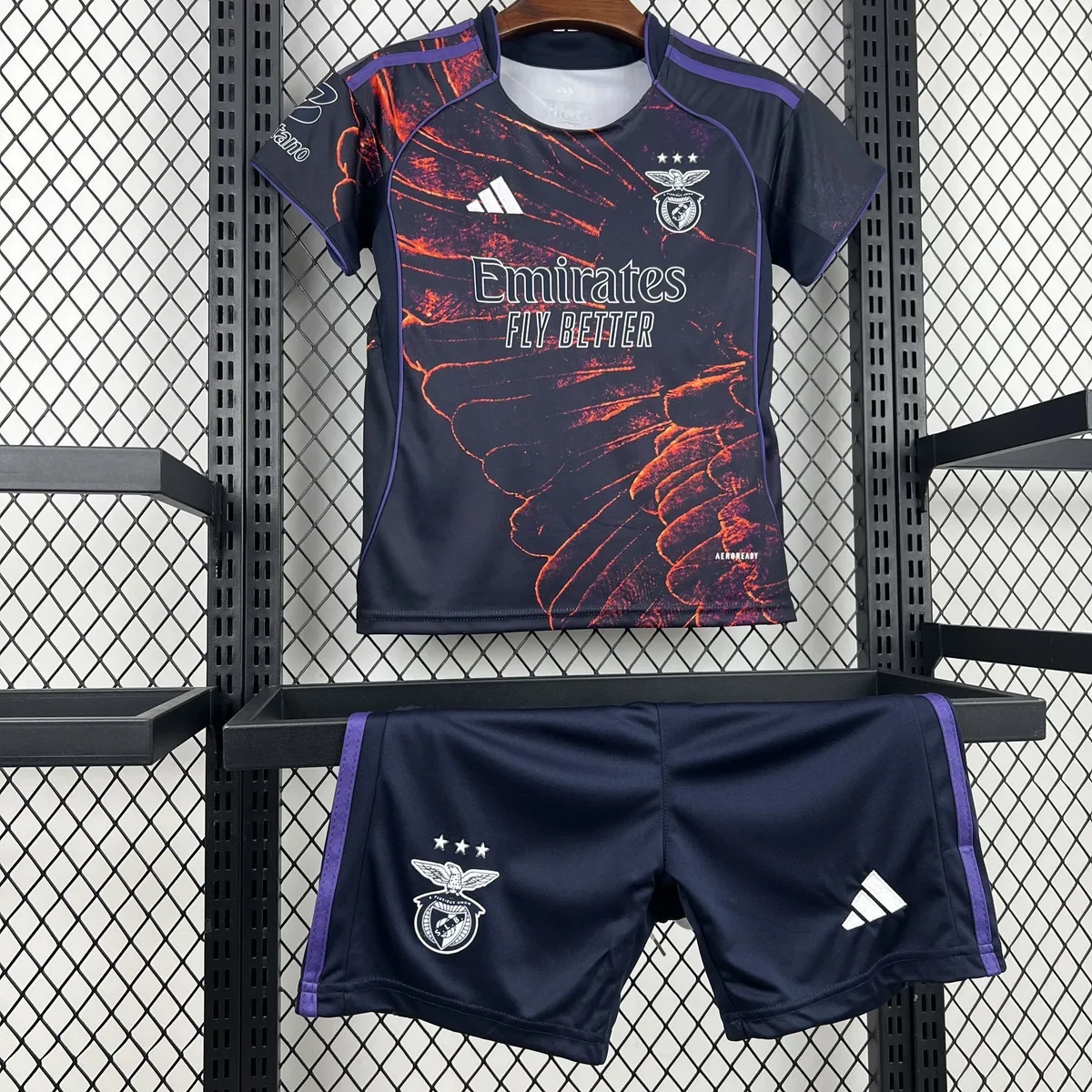 Kids Benfica 2025/26 Fourth Kit, foto 4