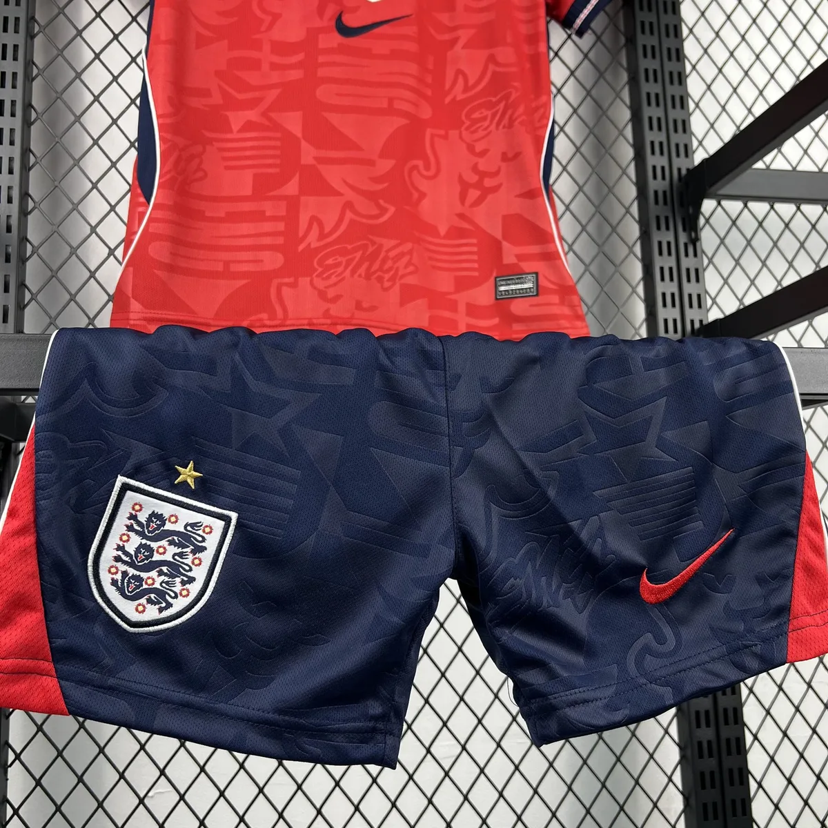 Kids England 2026 World Cup Away Kit, foto 3