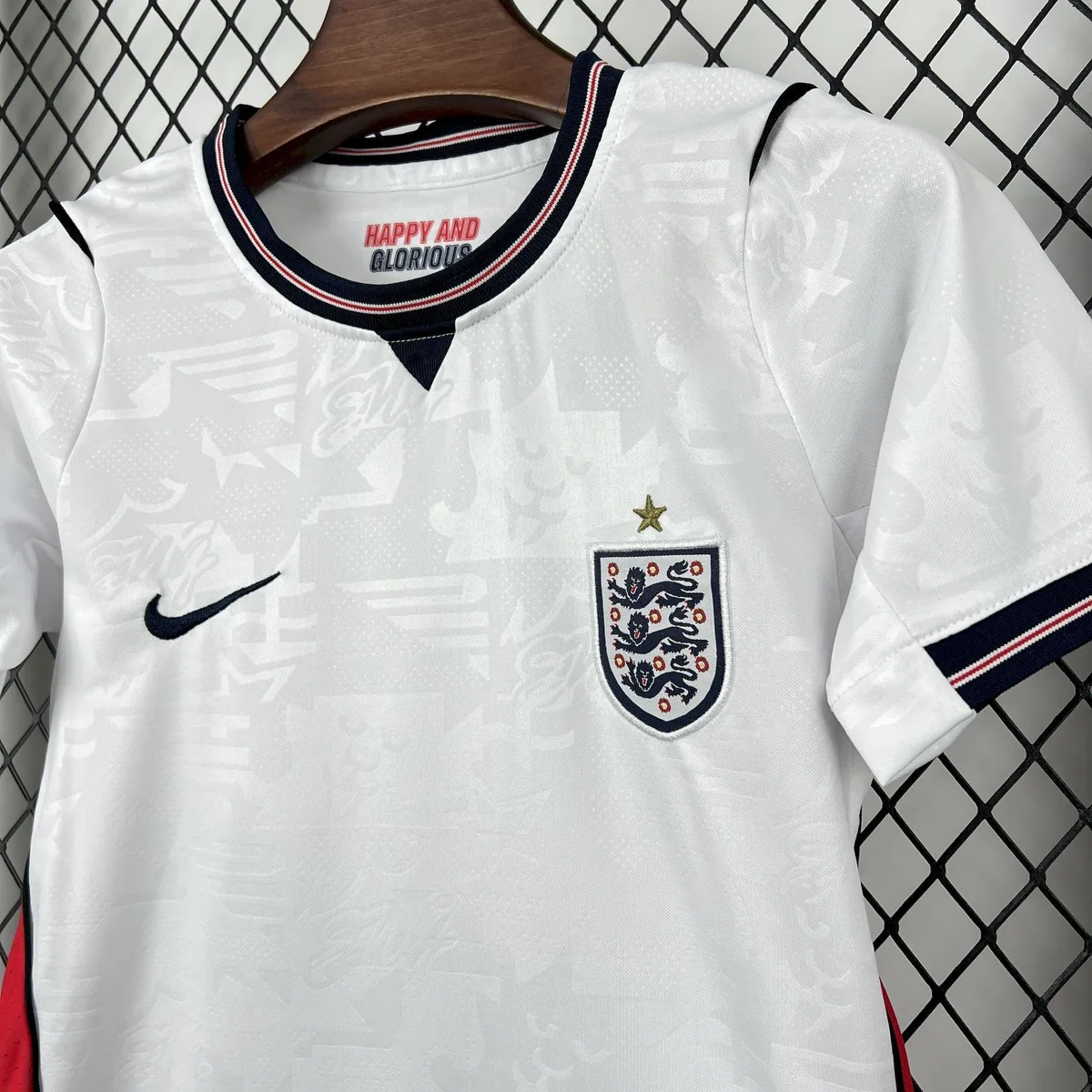 Kids England 2026 World Cup Home Jersey Kit Footy Leaked, foto 4