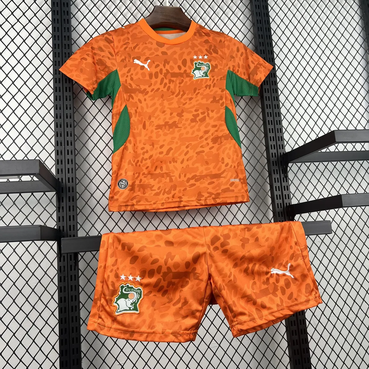 Kids Ivory Coast 2026 World Cup Home Kit, foto 3