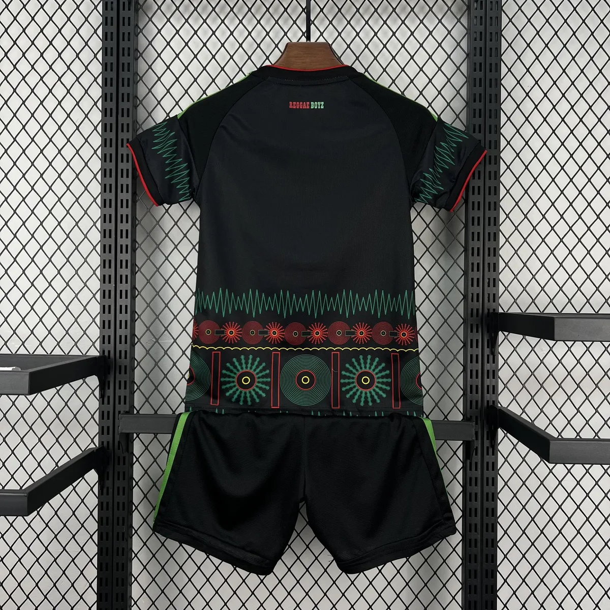 Kids Jamaica x Bob Marley 2026 Away Jersey Kit, foto 2