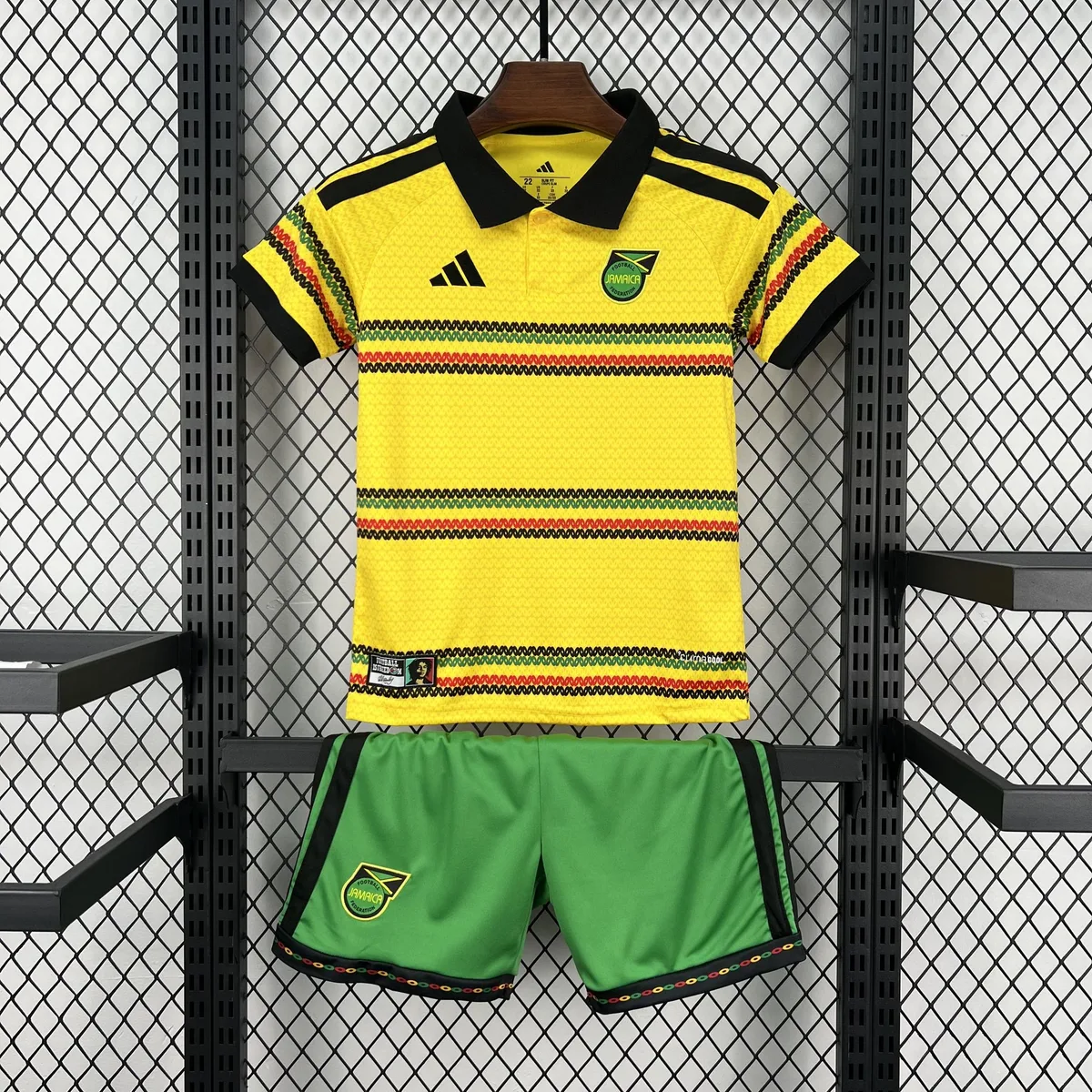 Kids Jamaica x Bob Marley 2026 Home Jersey Kit, foto 1