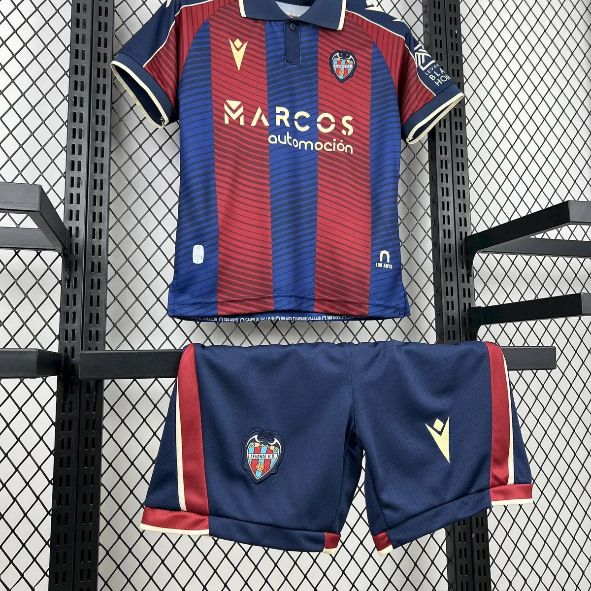 Kids Levante UD 2025/26 Home Jersey Kit, foto 3