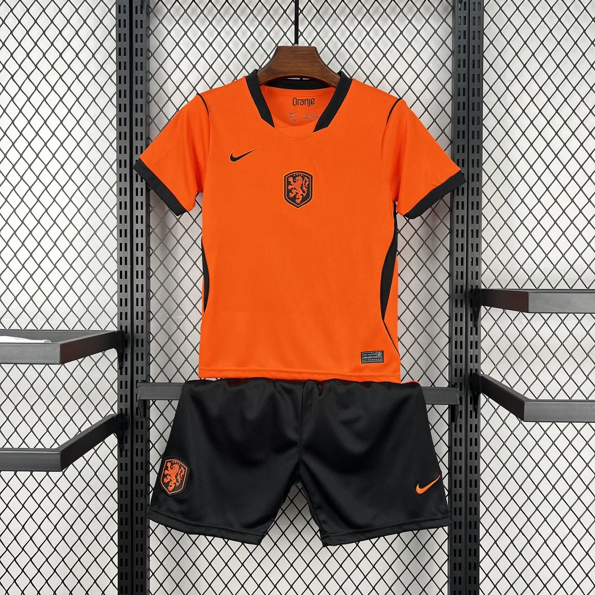 Kids Netherlands 2026 World Cup Home Kit, foto 1