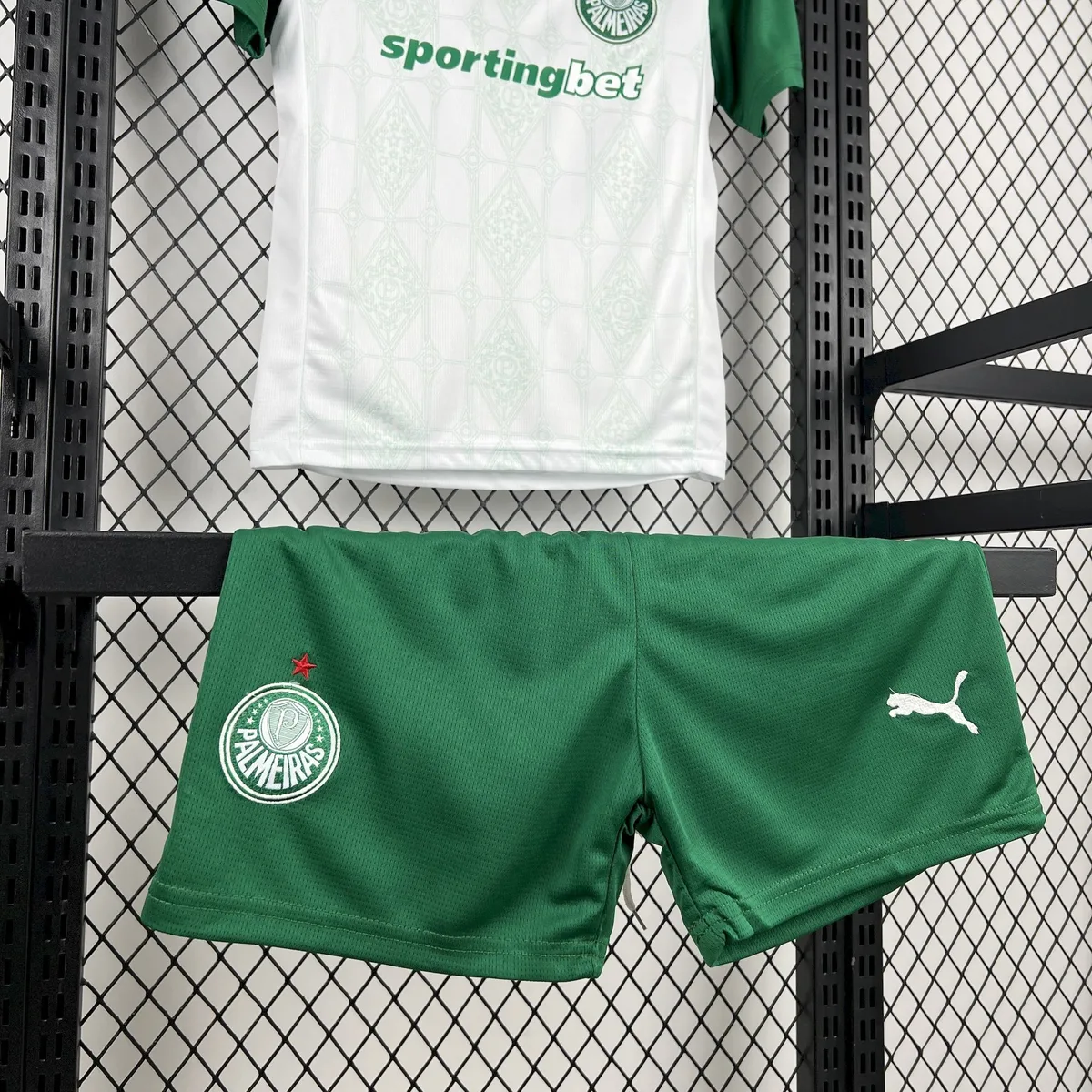 Kids Palmeiras 2025/26 Away Kit, foto 3