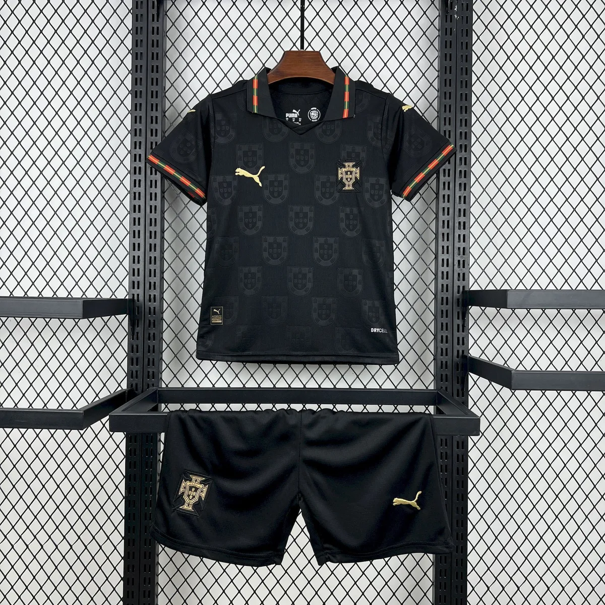 Kids Portugal 2026 World Cup Away Jersey Kit, foto 1