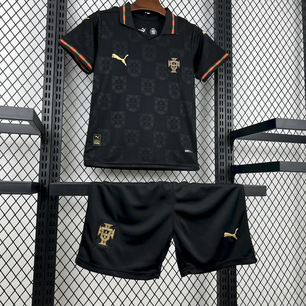 Kids Portugal 2026 World Cup Away Jersey Kit, foto 3