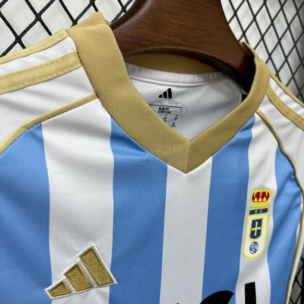 Kids Real Oviedo 2025/26 Third Kit, foto 3