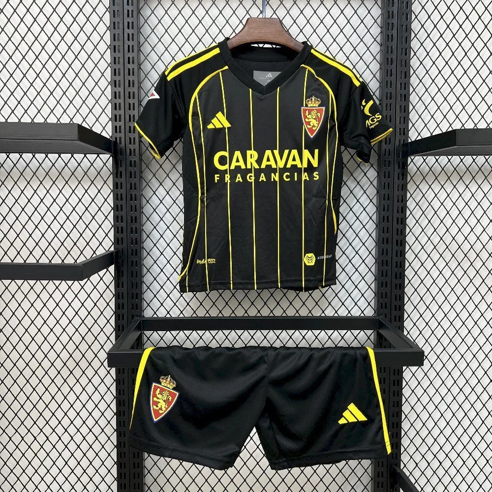 Kids Real Zaragoza 2025/26 Away Kit, foto 1