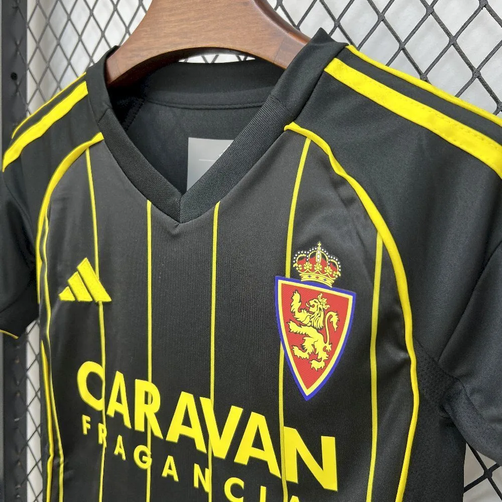 Kids Real Zaragoza 2025/26 Away Kit, foto 6