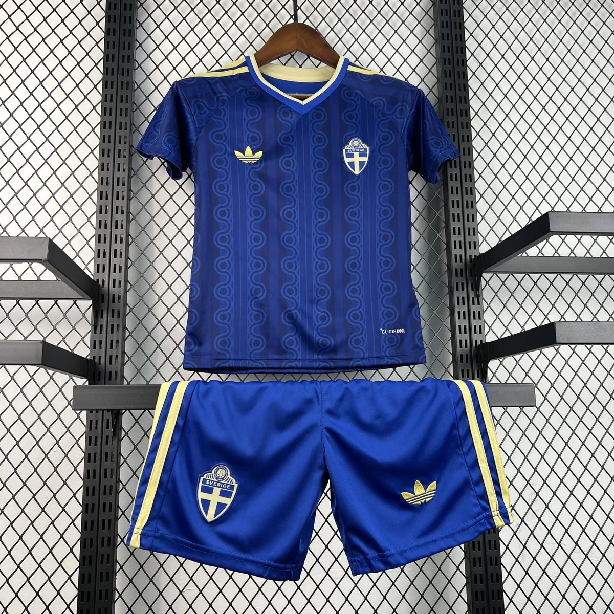 Kids Sweden 2026 World Cup Away Kit, foto 3
