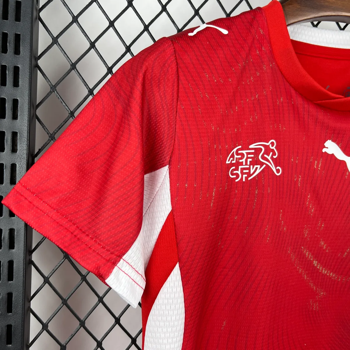 Kids Switzerland 2026 World Cup Home Kit, foto 3