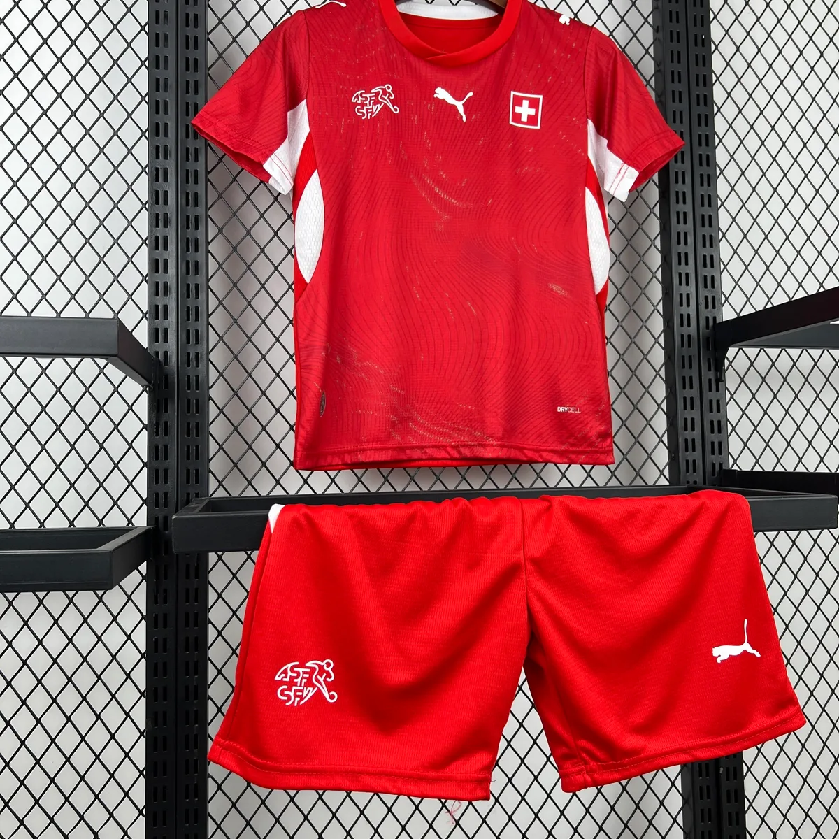 Kids Switzerland 2026 World Cup Home Kit, foto 5