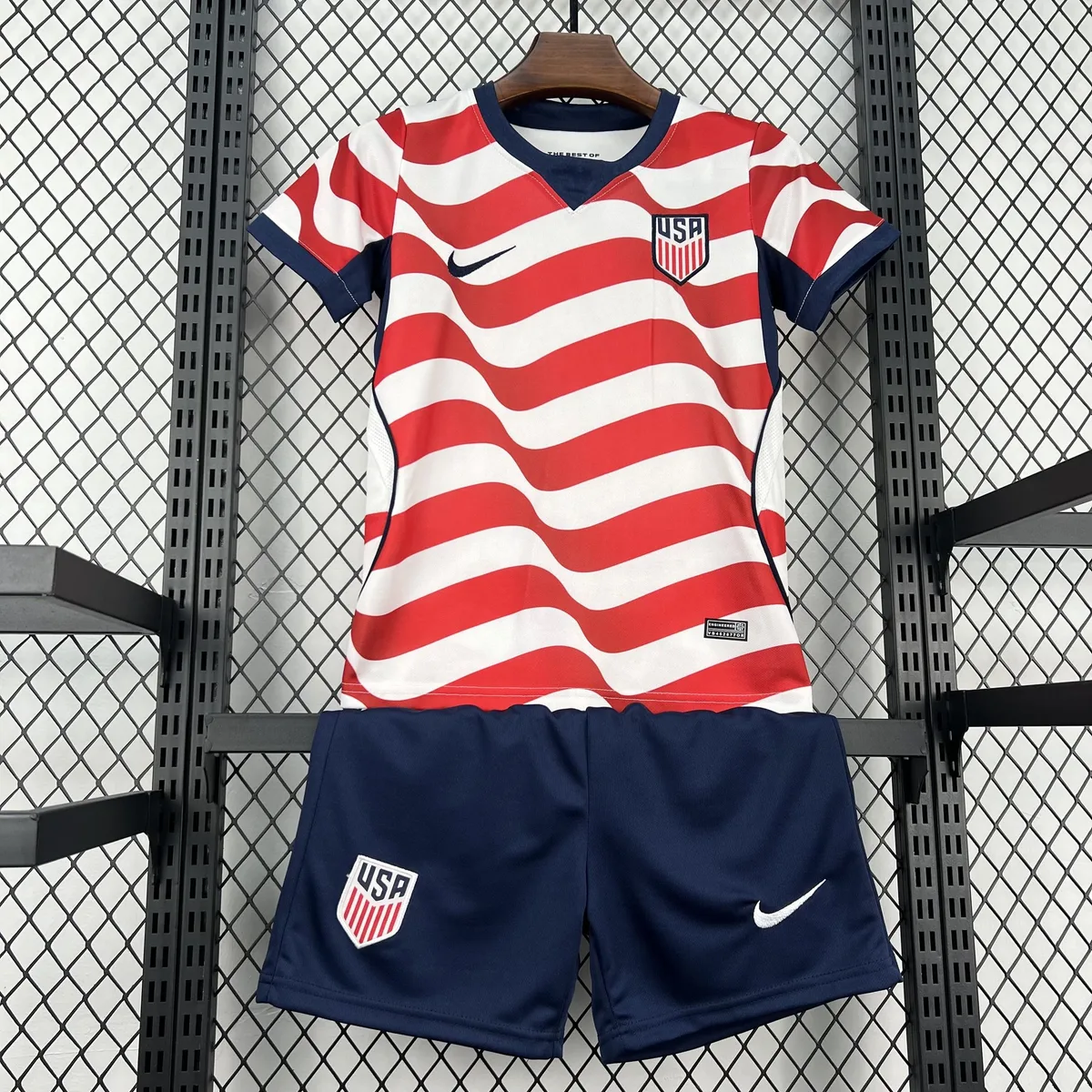 Kids USA 2026 World Cup Home Kit, foto 3