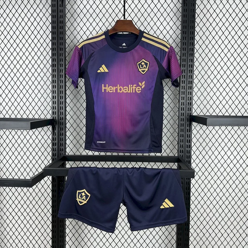 LA Galaxy 2025/26 Away Kids Kit, foto 1