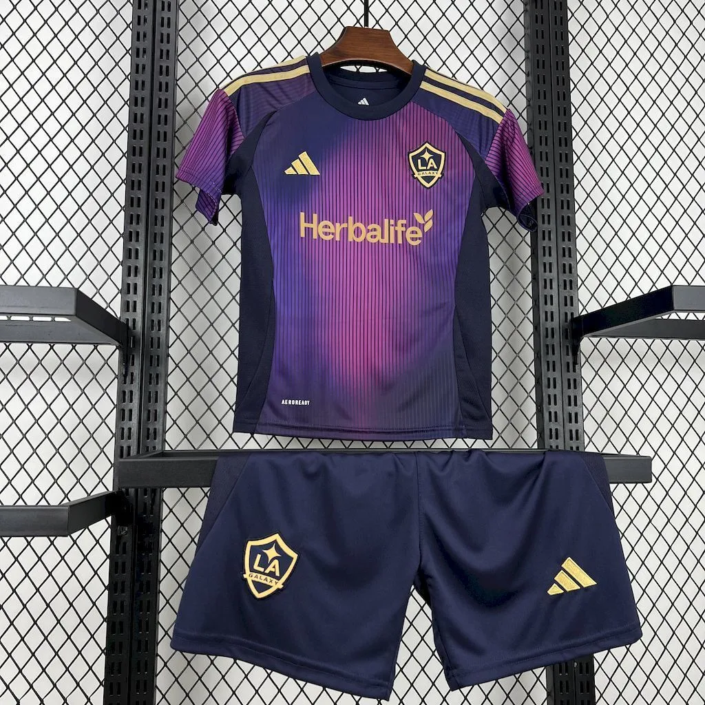 LA Galaxy 2025/26 Away Kids Kit, foto 3