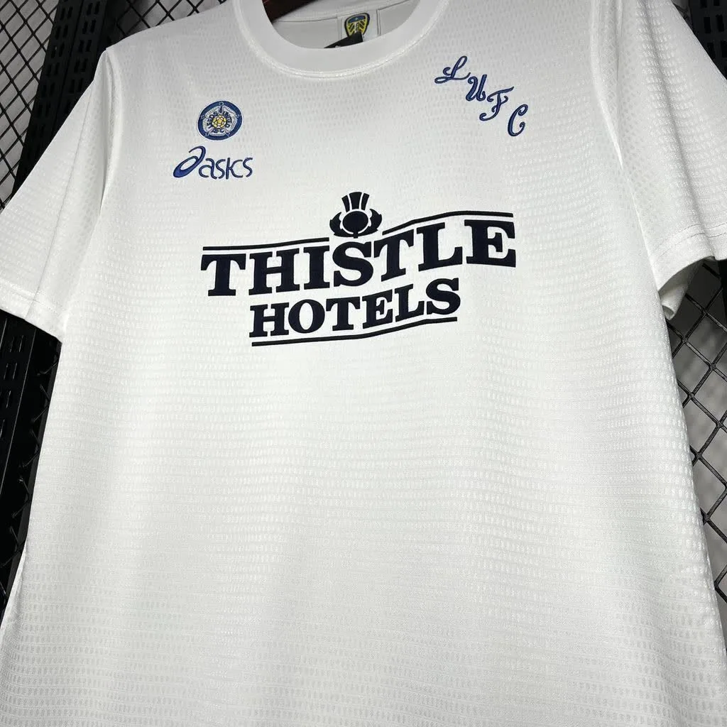 Leeds United F.C. 1995/96 Home Retro Jersey, foto 3