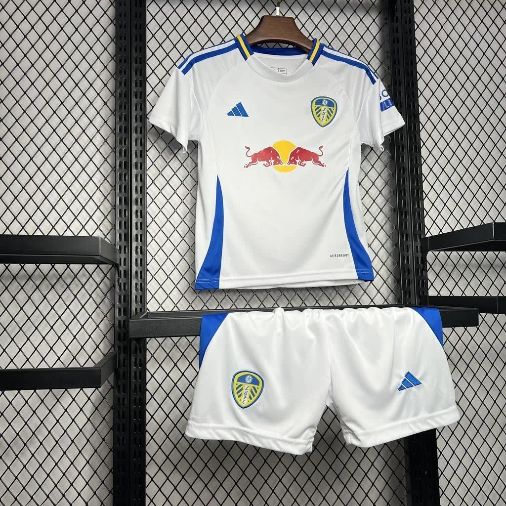 Leeds United F.C. 2024/25 Home Jersey Kids Kit, foto 3