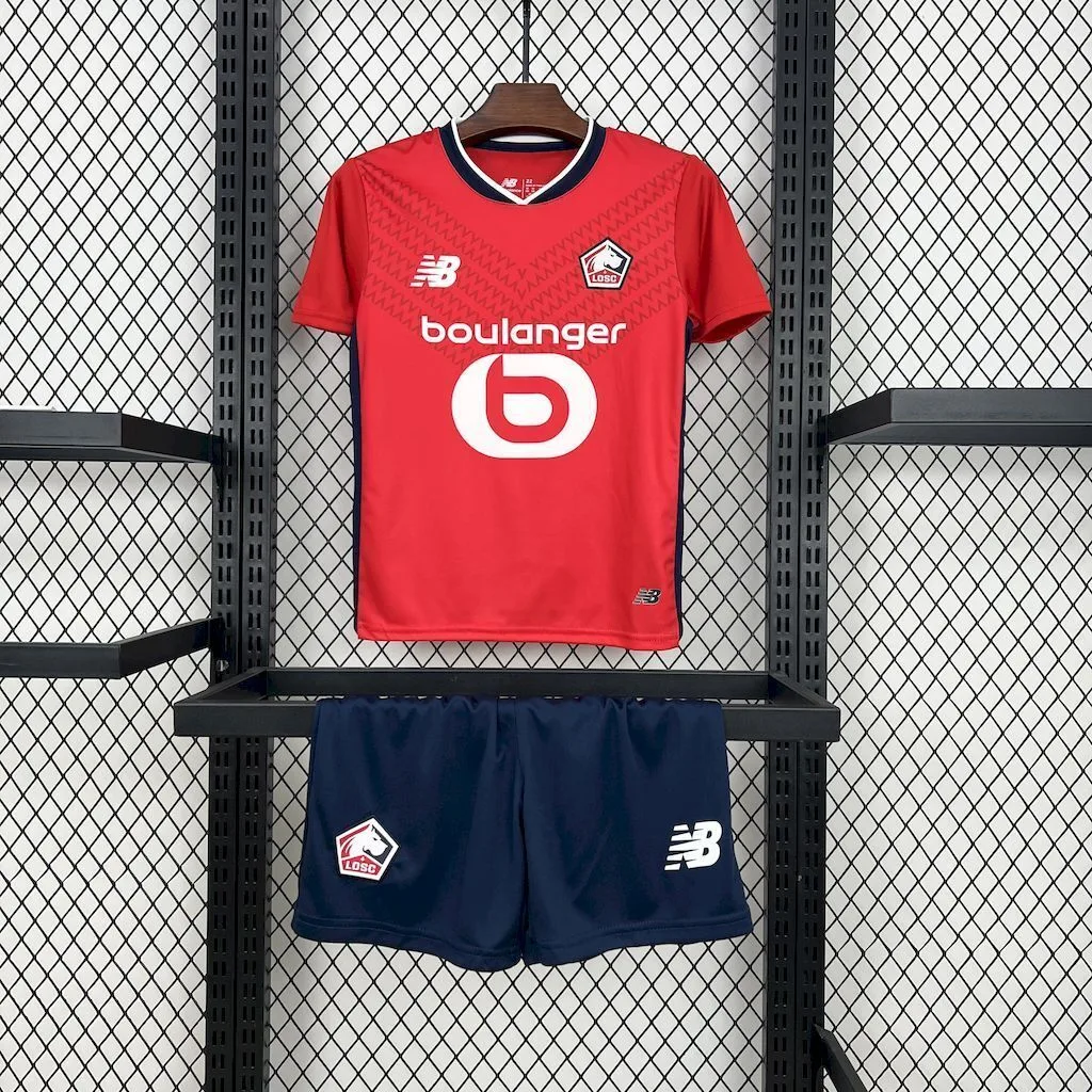 Lille OSC 2024/25 Home Jersey Kids Kit, foto 1
