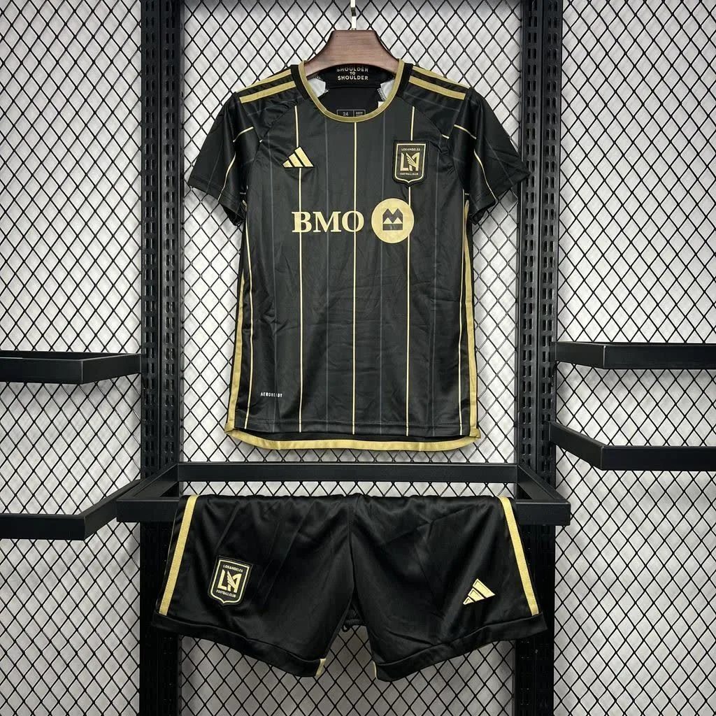 Los Angeles FC 2024/25 Home Kids Kit, foto 1
