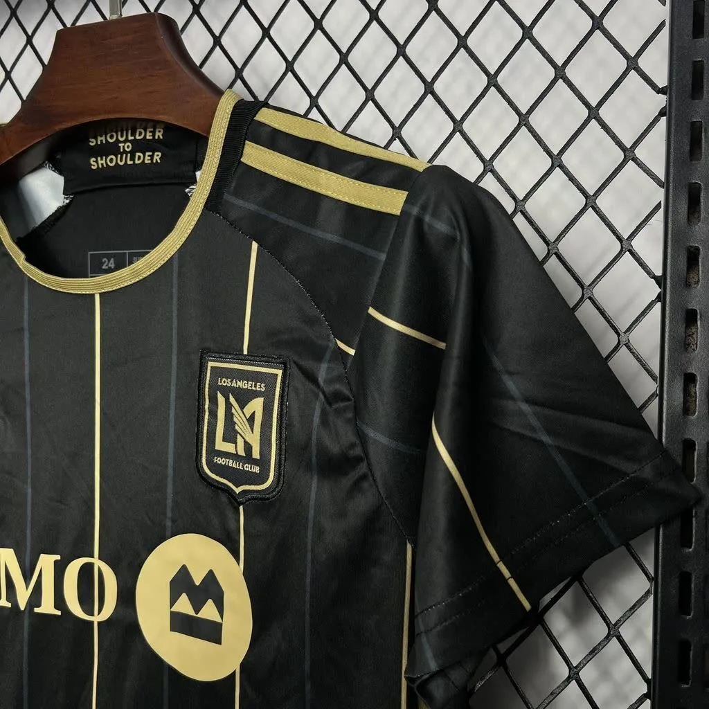 Los Angeles FC 2024/25 Home Kids Kit, foto 3