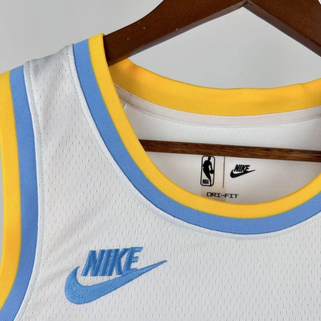 Los Angeles Lakers 2023/24 TOSCANO#95 Retro Jersey, foto 6