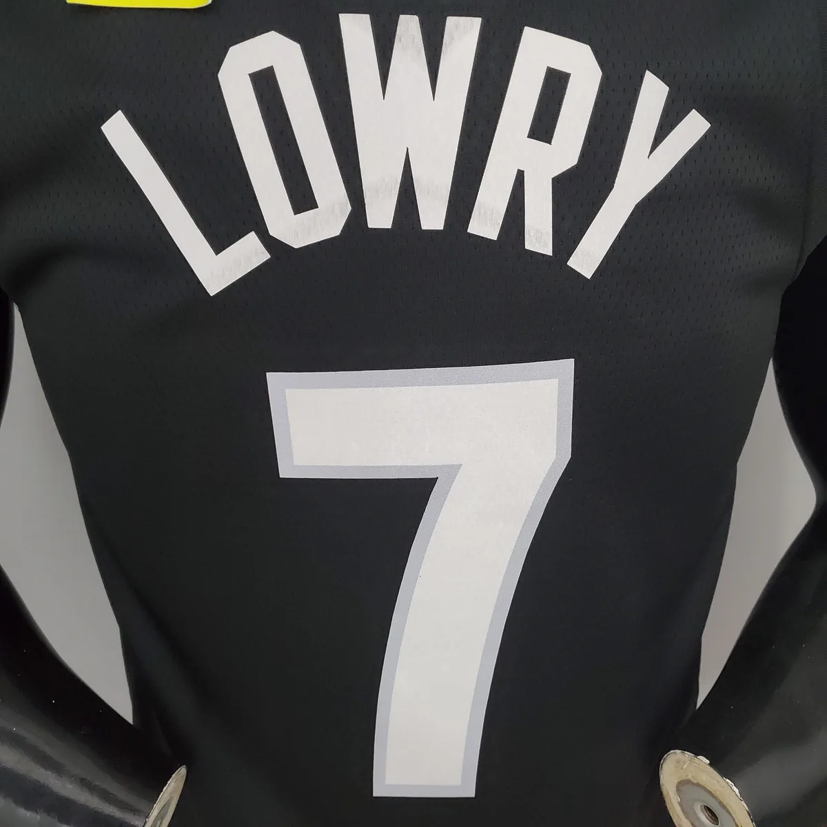 LOWRY#7 2021 Raptors Bonus Edition Purple and Black NBA Jersey S-XXL, foto 6