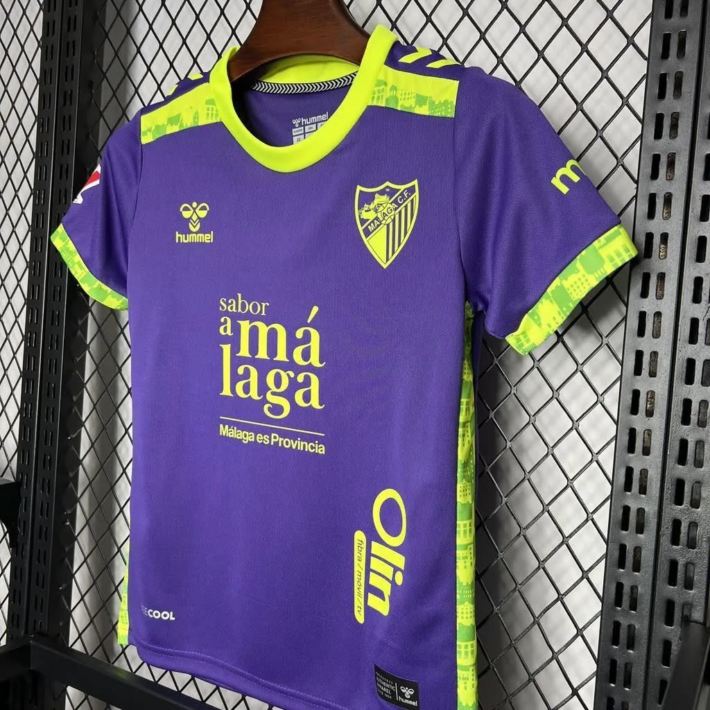 Malaga 2024/25 Away Kids Kit, foto 4
