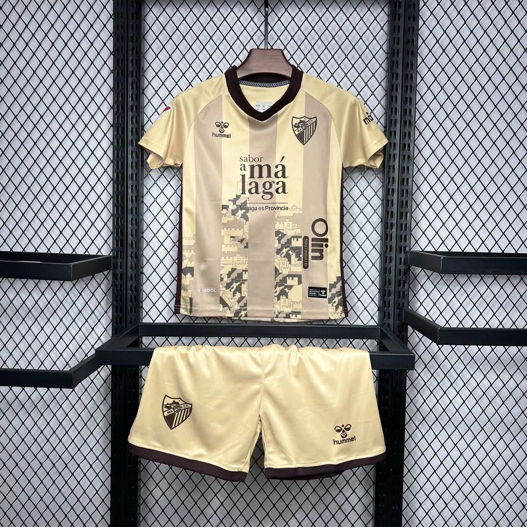 Malaga 2024/25 Thirds Away Kids Kit, foto 1