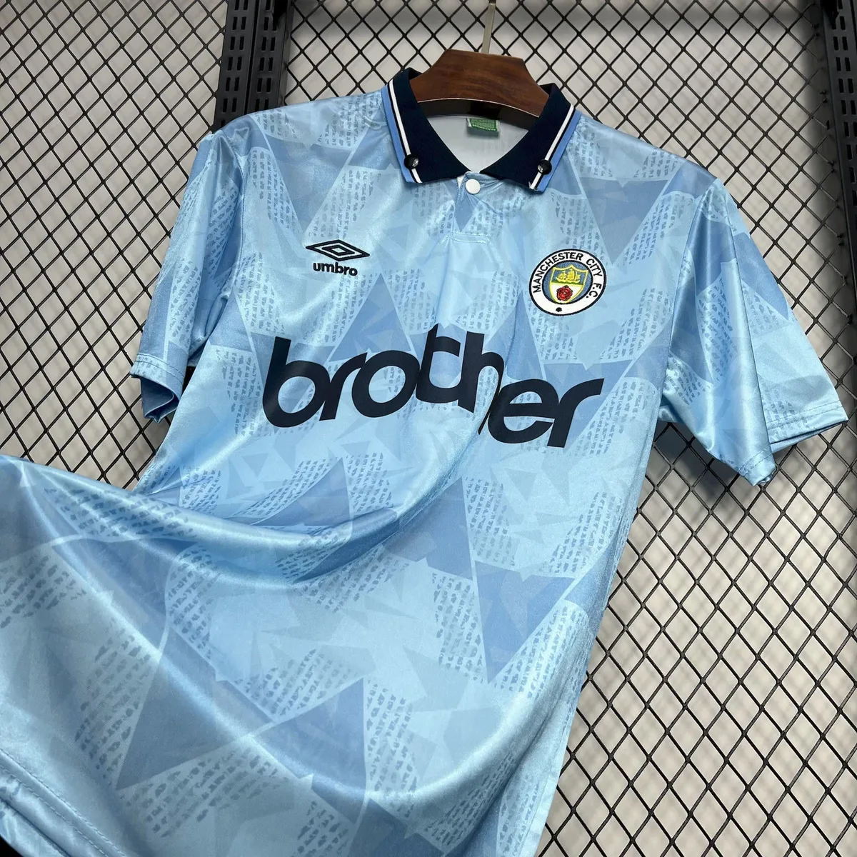 Manchester City 1989/91 Home Retro Jersey, foto 3