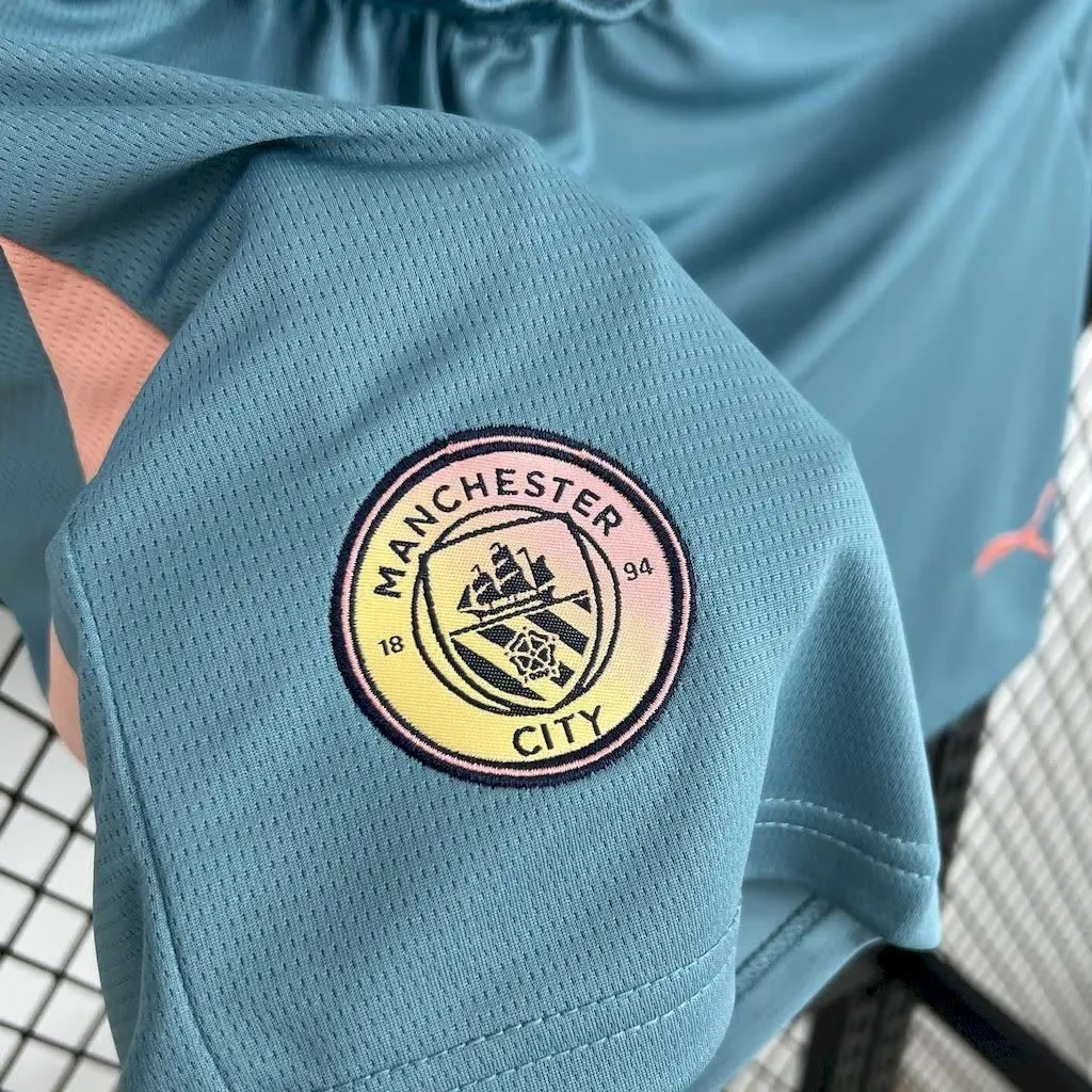 Manchester City 2024/25 Fourth Shorts, foto 5